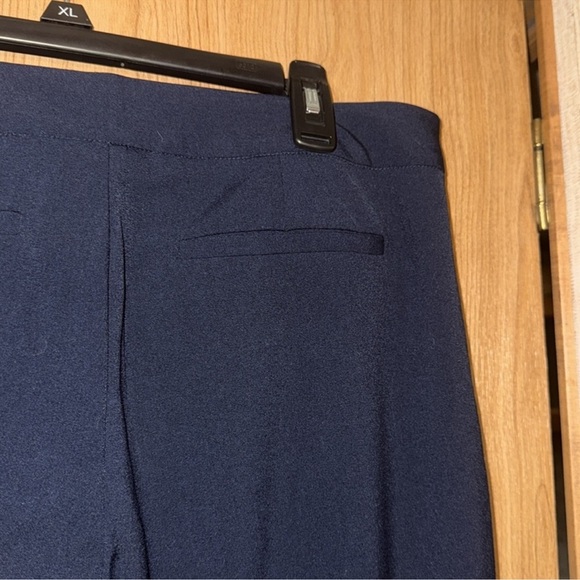 Jones, New York Sydney, navy blue pants size 14 Classic Black Women's Pants - Picture 3 of 4